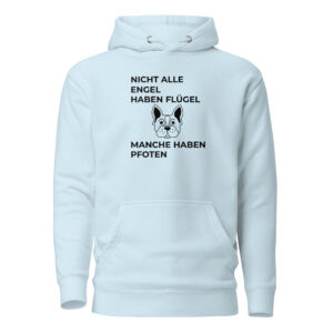 Unisex-Kapuzenpullover “Nicht alle Engel…Pfoten”